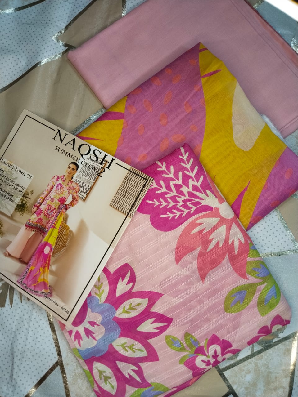 NAQSH SUMMER GLOW 2 lawn collection